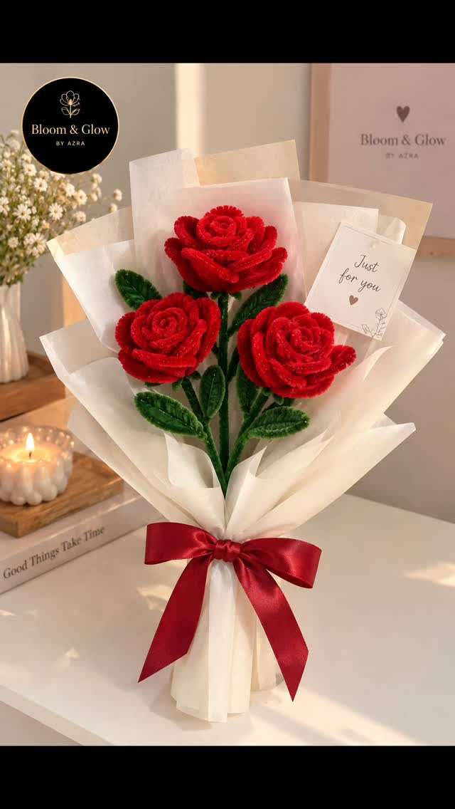Forever Bloom Velvet Rose - Image 1