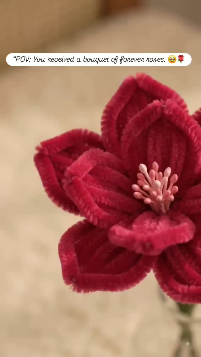 Long-Lasting Handmade Flower Bouquet - Image 1